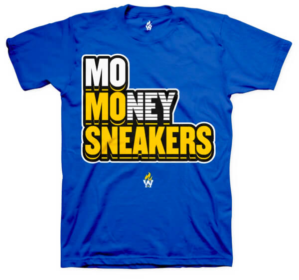 Jordan 5 Laney Mo Sneakers Blue T Shirt