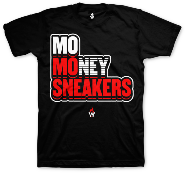 Jordan 3 Red Cement Unite Mo Sneakers Black T Shirt