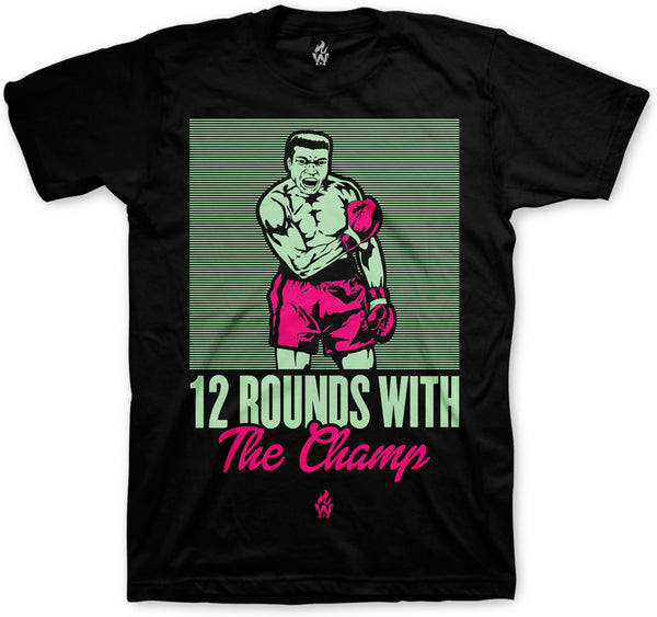 Yeezy Muhammad Ali The Champ Black T Shirt